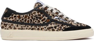 Autry Windscape Low Wom Leopard Pony Low-Top Sneakers