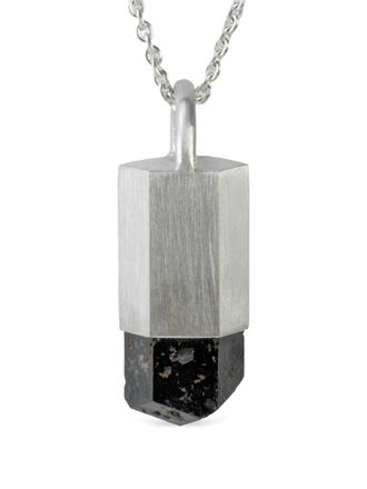 Parts Of Four sterling silver Talisman garnet necklace