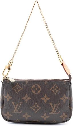 Louis Vuitton Pre-owned Shoulder Bags, female, Brown, Size: ONE SIZE Pre-owned Chain Shoulder Bag