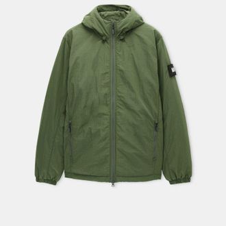 Weekend Offender Mens Vettel Thermo Jacket in Green Nylon - Size X-Small