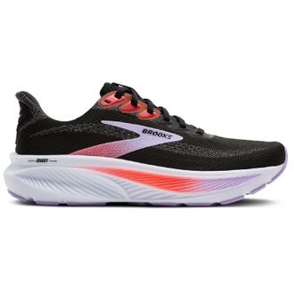 Brooks Womens Ghost 17 Road-Running Shoes Black 6.5