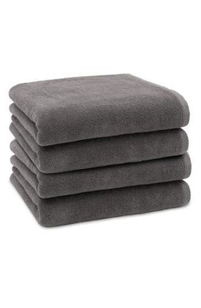 Linum Home Textiles 3-Pack Ediree Cotton Bath Towel Set in Charcoal at Nordstrom Rack