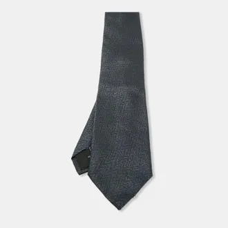 S.T. Dupont S. t. Dupont Blue Jacquard Traditional Tie