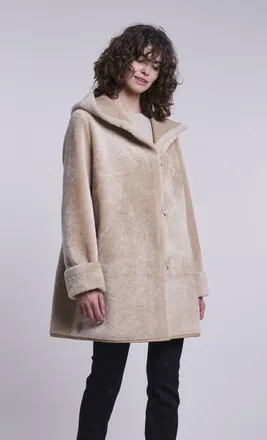 Blue Duck Genuine Shearling in Beige at Nordstrom, Size X-Large