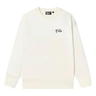 Fila Logo Print Sweater White F11U248201F-IV