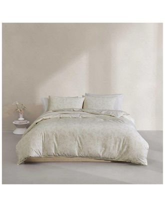 Calvin Klein Yellow Leaves Cotton Comforter Set