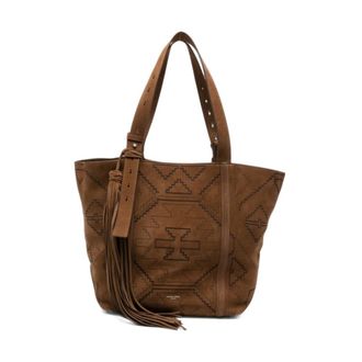 Golden Goose Bolso de hombro grande 24/7 East West - Bags - Mujer - Marr&oacute;n - ONE SIZE