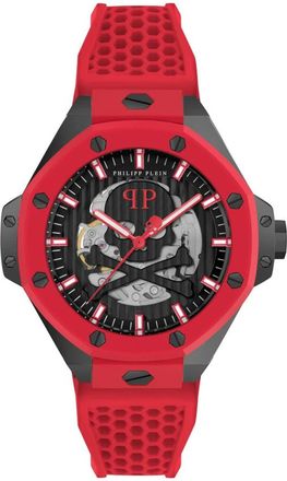 Philipp Plein Plein $keleton Royal - Dames - Horloges - Rood - ONE Size - Accessoires