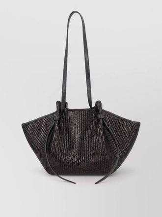 Yuzefi shoulder bag structured shape long handles