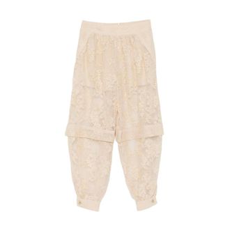Zimmermann Mujer, Pantalones, Beige, Talla: S