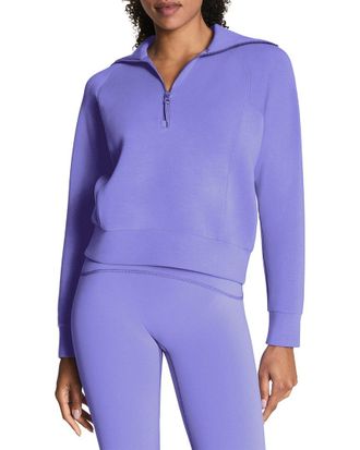 Spanx Half Zip Pullover