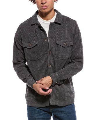 Vintage 1946 Vintage 1946 Cable Knit Sweater Shirt Jacket