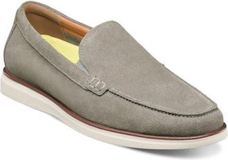 Florsheim Tropics Venetian Loafer in Gray Suede at Nordstrom, Size 10.5