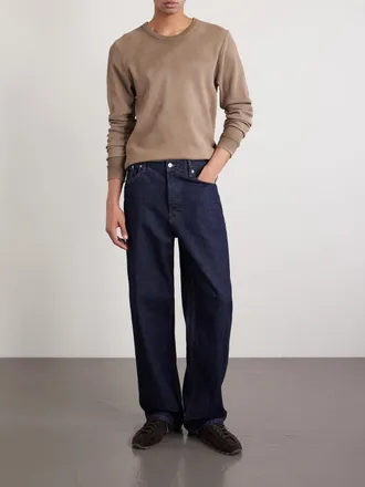 Les Tien Slim-Fit Cotton-Blend Piqu&eacute; T-Shirt