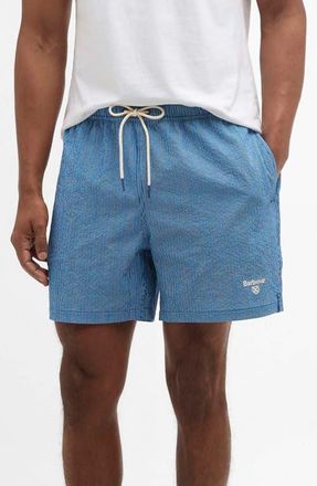 Barbour Somerset Swim Trunks in Sailboat Blue at Nordstrom, Size Xx-Large