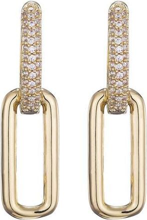 Adornia Crystal Single Drop Earrings in Gold at Nordstrom Rack