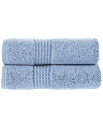 Alexis Alexis Antimicrobial Rhapsody Royale Bath Sheet, Pack Of 2