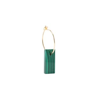 Aliita Aliita, Accessoires, Dames, Groen, ONE Size, Oorbel Cirkel Diaspro Cirkel MLC