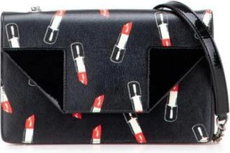 Saint Laurent Pre-owned Cross Body Bags, female, Black, Size: ONE SIZE Pre-owned Leather shoulder-bags