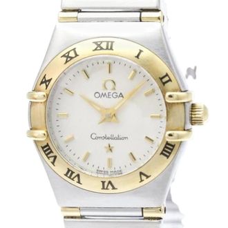 Omega Pre-owned Constellation 1362.30 Horloge - Dames - Pre-owned - Wit - Maat: ONE Size
