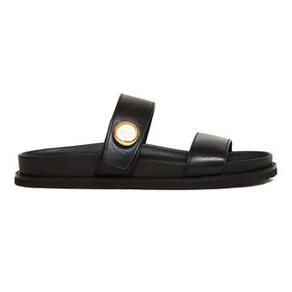 Tory Burch Tory Burch, Sliders, female, Black, Size: 10 1/2 US Romy Sport Ciabatta