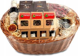 OEM Cesta De Regalo De Navidad, Regalo De Mermelada