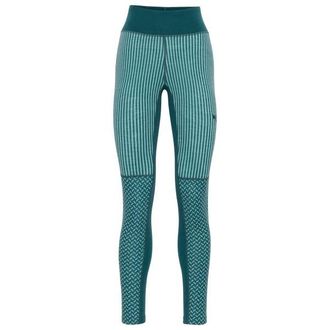 Kari Traa Smekker High Waist Pants Merinounterw&auml;sche f&uuml;r Damen | t&uuml;rkis
