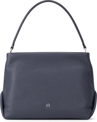 Aigner Schoudertassen - Dames - Schoudertassen - Blauw - ONE Size - Leer - Tassen