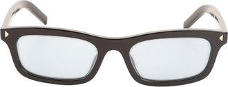 Prada Black Rectangular Sunglasses