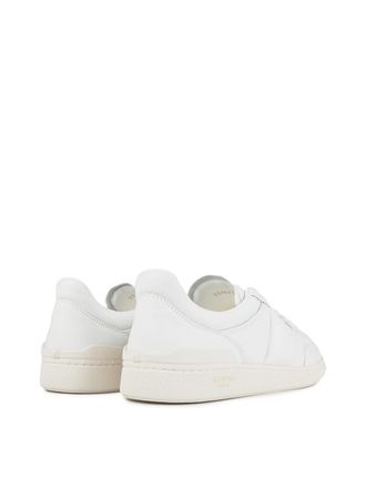 Valentino Garavani Mens Upvillage Logo Lace-Up Sneakers White Shoes >