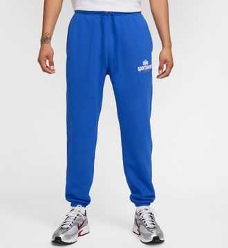 Nike Mens Club Fleece Pants in Blue | HJ2185-480