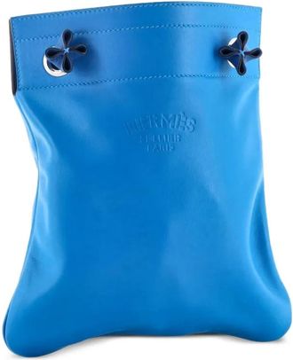 Hermès Aline Bag Milo Lambskin and Swift Mini crossbody bag - Blauw