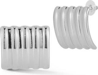 Glaze Jewelry Statement Stud Earrings in Silver at Nordstrom Rack