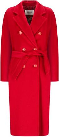 Max Mara Mujer, Abrigos, Rojo, Talla: S