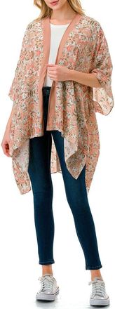 MARCUS ADLER Floral Topper in Blush at Nordstrom Rack