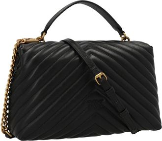 Pinko Top Handle Bag - Black