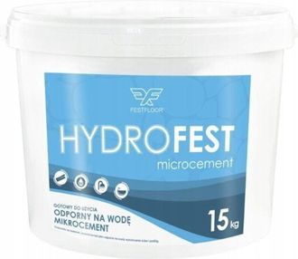 OEM Hydrofest 15 Kg - Microcemento Resistente Al Agua Hf3005gb Gris Beige