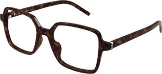 Saint Laurent M139 002 Brillen - Dames - Brillen - Bruin - 54 MM - Accessoires
