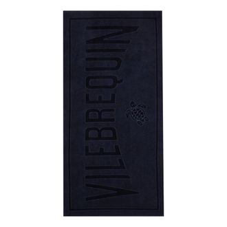 Vilebrequin Home, unisex, Blauw, ONE Size, Katoen, Biologisch katoenen strandlaken