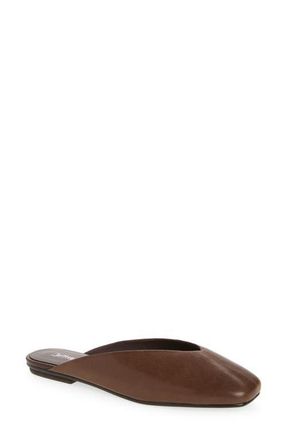 Jeffrey Campbell Advocate Square Toe Mule in Coffee at Nordstrom, Size 8.5