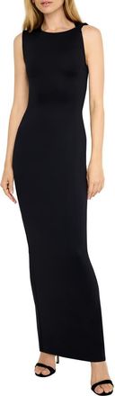 Good American Sculpting Twist Tank Maxi Dress in Black001 at Nordstrom Rack, Size Xx-Large