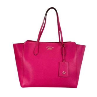 Gucci Pre-owned Tote Bags, female, Pink, Size: ONE SIZE Pre-owned Vintage Tote Bag