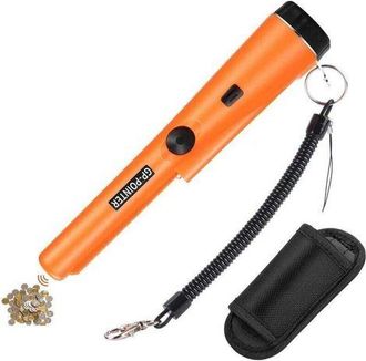 Gaetano Pesce Detector De Metales Port&aacute;til, Puntero De Metal Ip66 Resistente Al Agua Con Indicador Led Incorporado/luz De Alarma/escaneo De 360&deg;/funda Para Caza De 