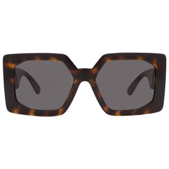 Versace Dark Grey Square Ladies Sunglasses VE4478U 108/87 55
