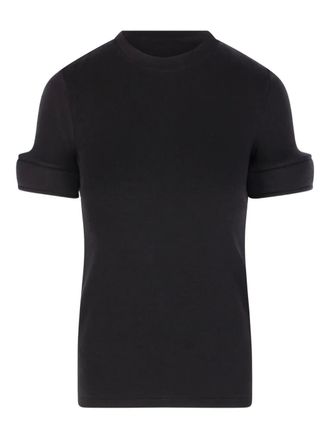 Melitta Baumeister foam-cuff T-shirt - Zwart