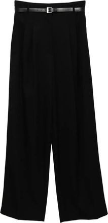 Juun.J Pantaloni dritti in lana - Nero