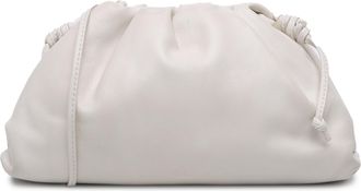 Bottega Veneta Pre-owned Womens Pouch Clutch Bag - White Leather - One Size