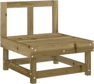 vidaXL Sof&aacute; Central De Jard&iacute;n Madera Maciza Impregnada Vidaxl