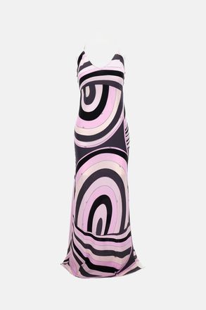 Emilio Pucci Abito A Sottoveste In Crepe De Chine