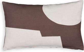 La Redoute Interieurs Rechthoekige kussenhoes katoen/linnen, Kahama